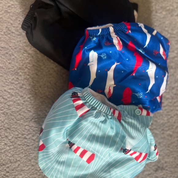 Lil Helper cloth diaper set - Picture 3 of 10